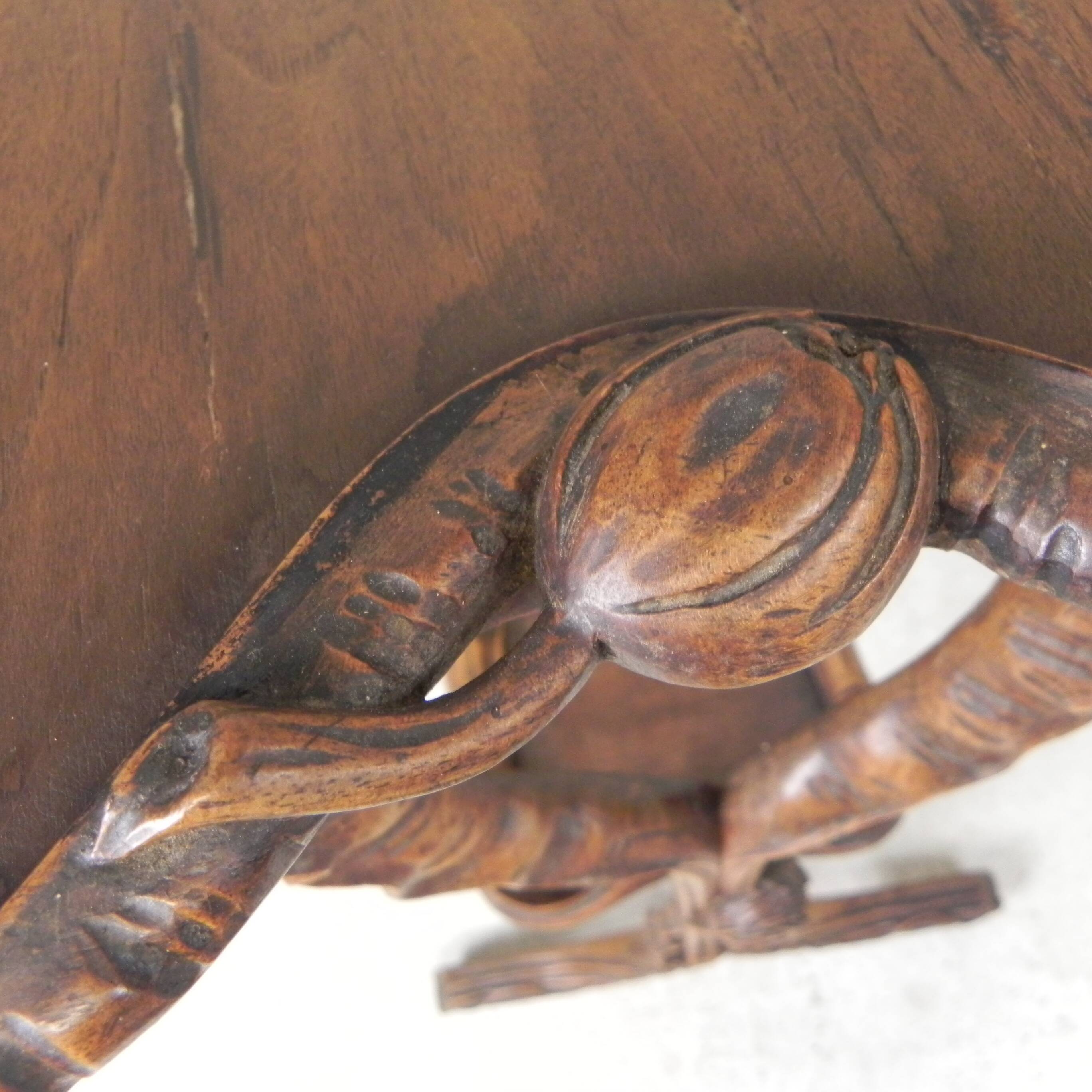 Art Nouveau tea table by Emile Galle, 1899