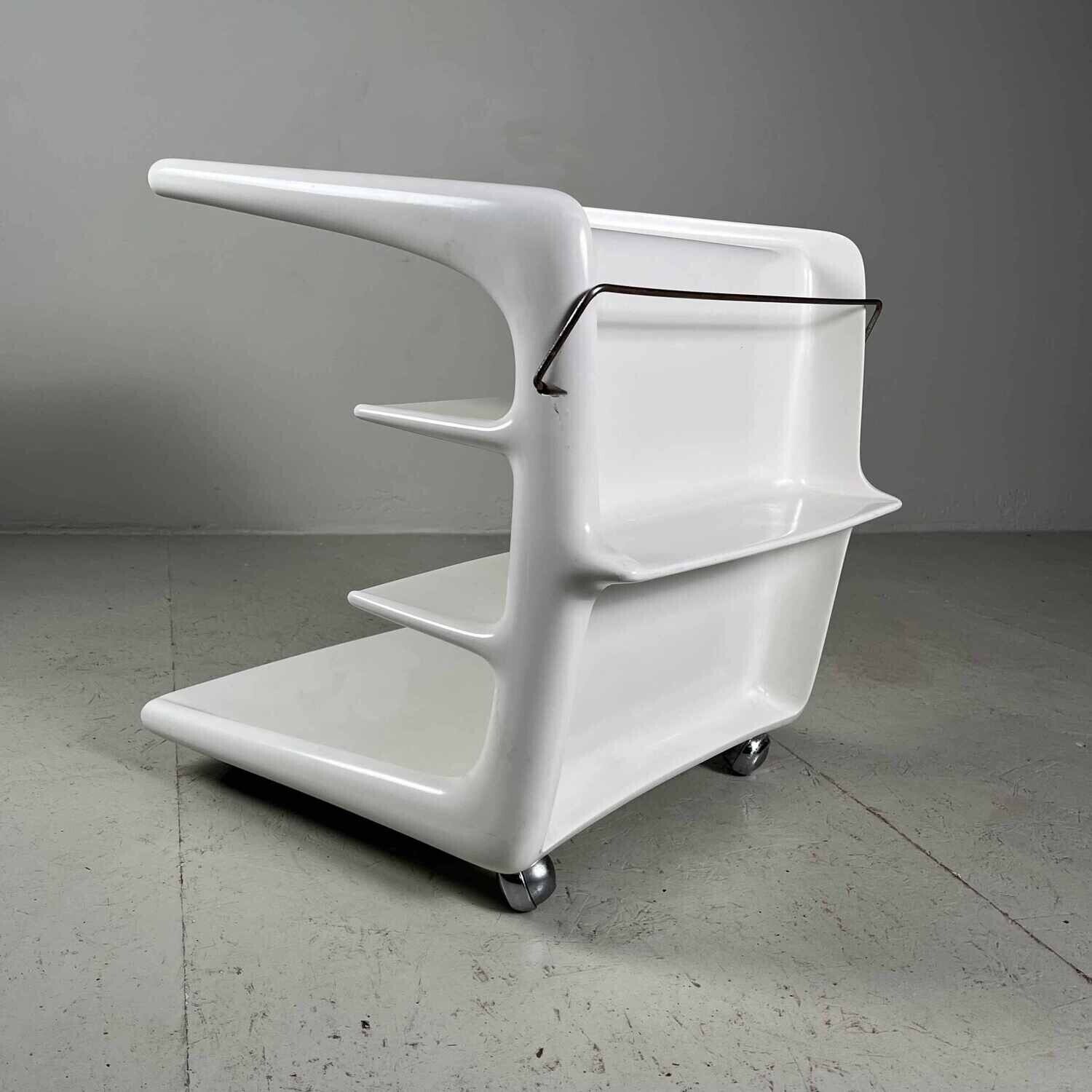 White cart Peter Ghyczy 70s