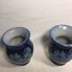 Pair old Alsace stoneware Vases