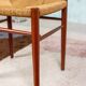 Vintage Teak Stool Chair Soborg Niels Möller Danish Mid Century