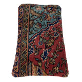 Vintage turkish rug cushion cover, 30 x 50 cm