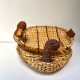Duck wicker baskets