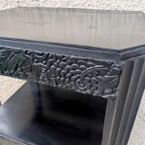 Art Deco Entrance Console Side Table Storage 20s 30s Patina
