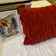 Coussin velours nid d'abeille 36x40cm