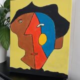 Abstract face painting