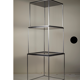 Tables Pk71 Poul Kjærholm pour E Kold Christensen, original design 1957, Danemark