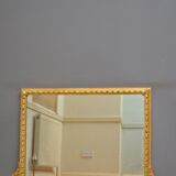 Victorian wall mirror in gilded wood 107x83cm
