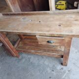 Wooden workbench