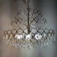 Vintage Italian Crystal Chandelier 8 Lights