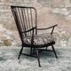 Fauteuil en orme Ercol Windsor 1956 Luciano Ercolani