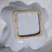 Vallauris - Stylised polychrome rooster cut - Stoneware - Quadrilobed dish