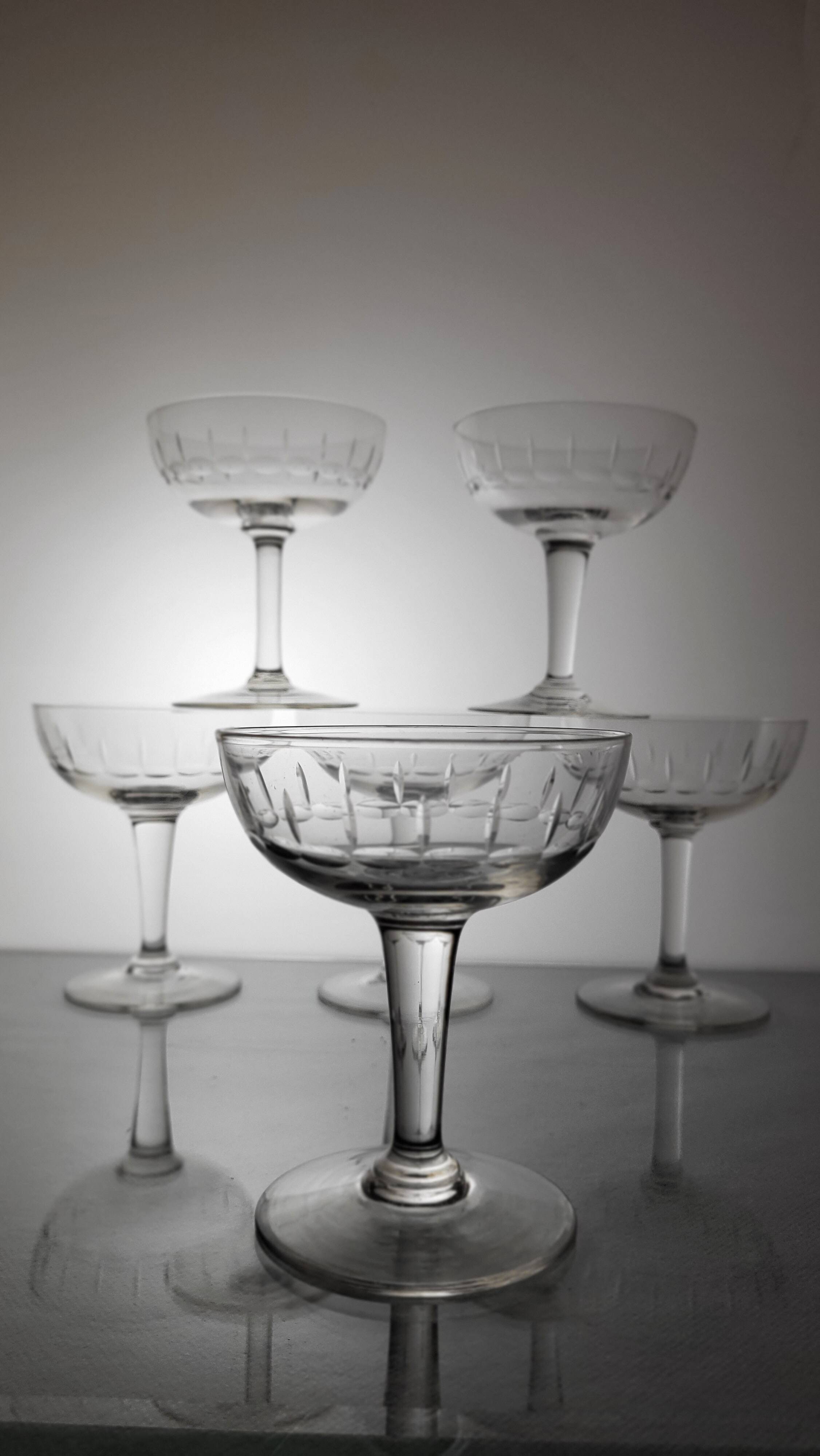 6 Vierzon Thouvenin champagne glasses