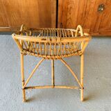 Rattan shell armchair 1960/70