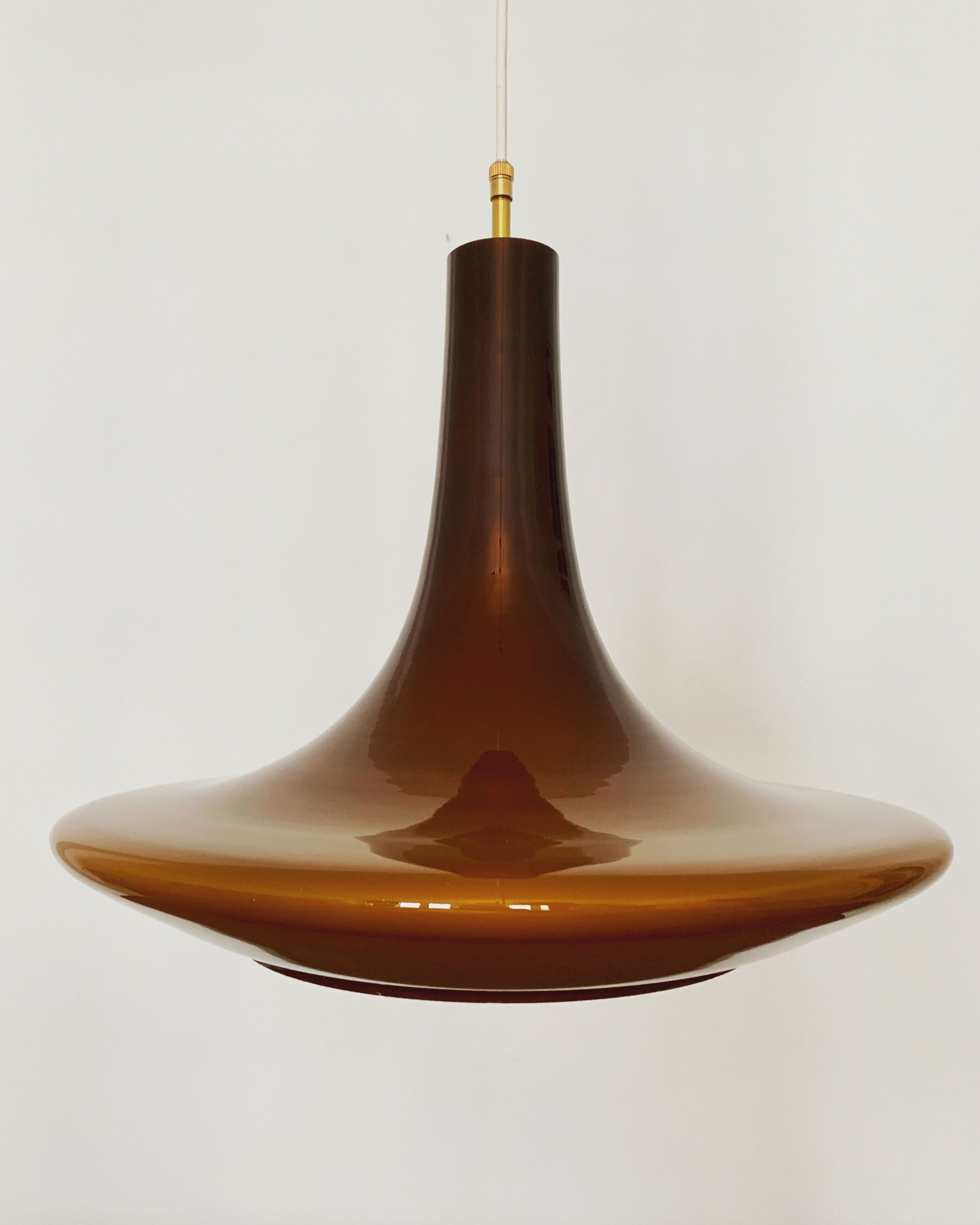 Glass pendant lamp by Peill and Putzler