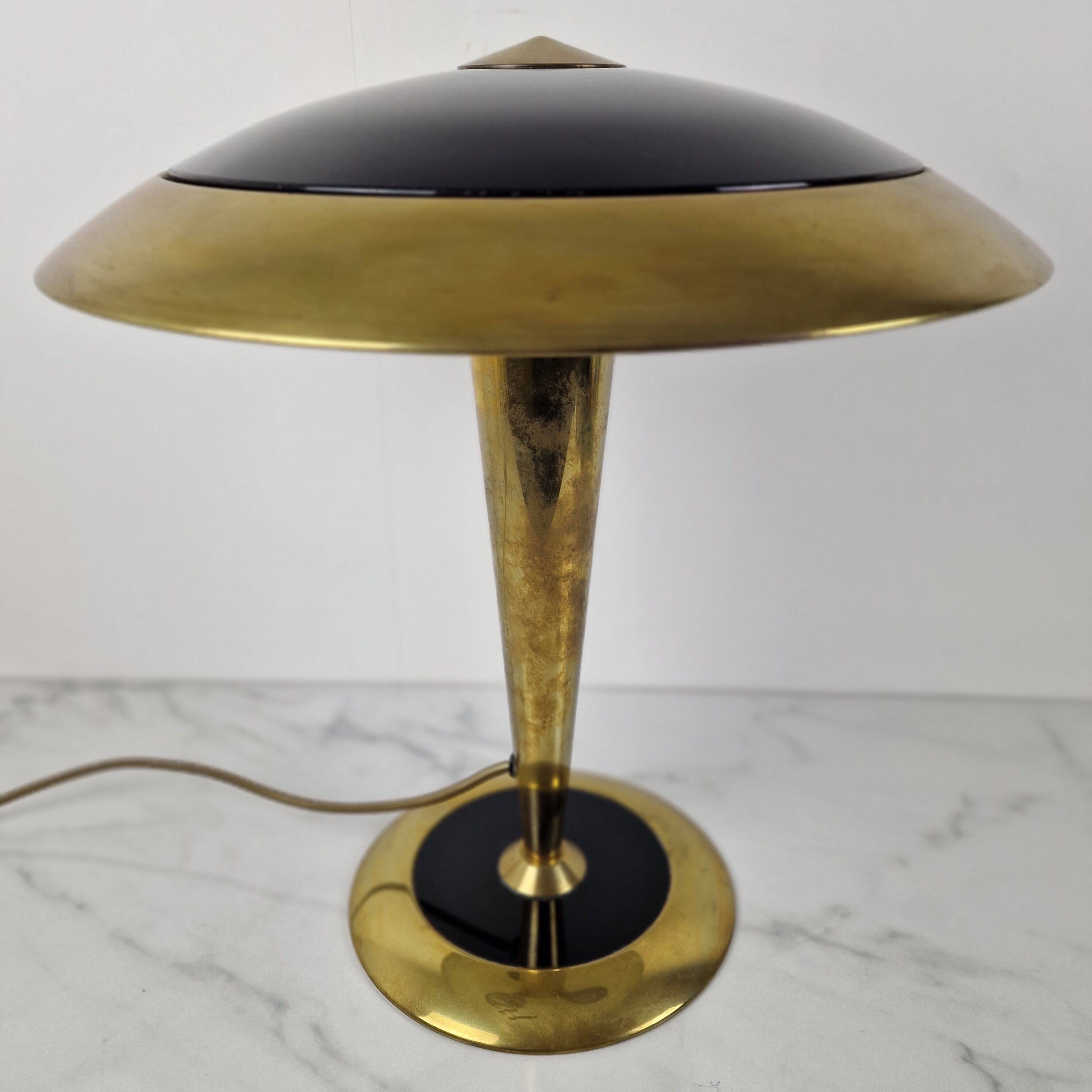 Ecoluce Table Lamp by Oscar Torlasco, Italy, 1970s