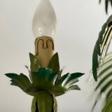 Tropical chandelier in sheet metal 1970.
