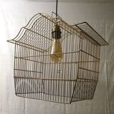 Golden birdcage suspension