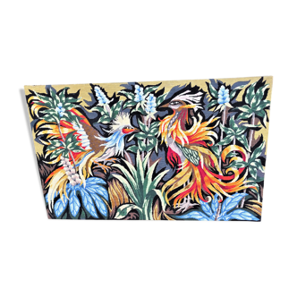 Tapestry creation margot the parade of love of 114 x 71 cm