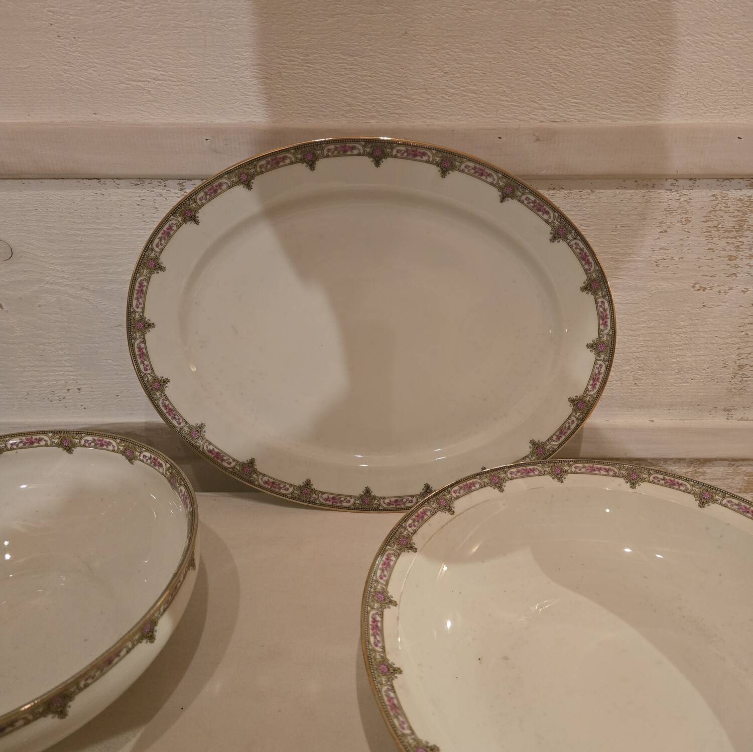 Limoges porcelain service.