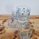 Vintage veronica arcopal myosotis glasses