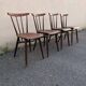 Set of 4 chairs by Tatra Nabytok Czechoslovakia 1960
