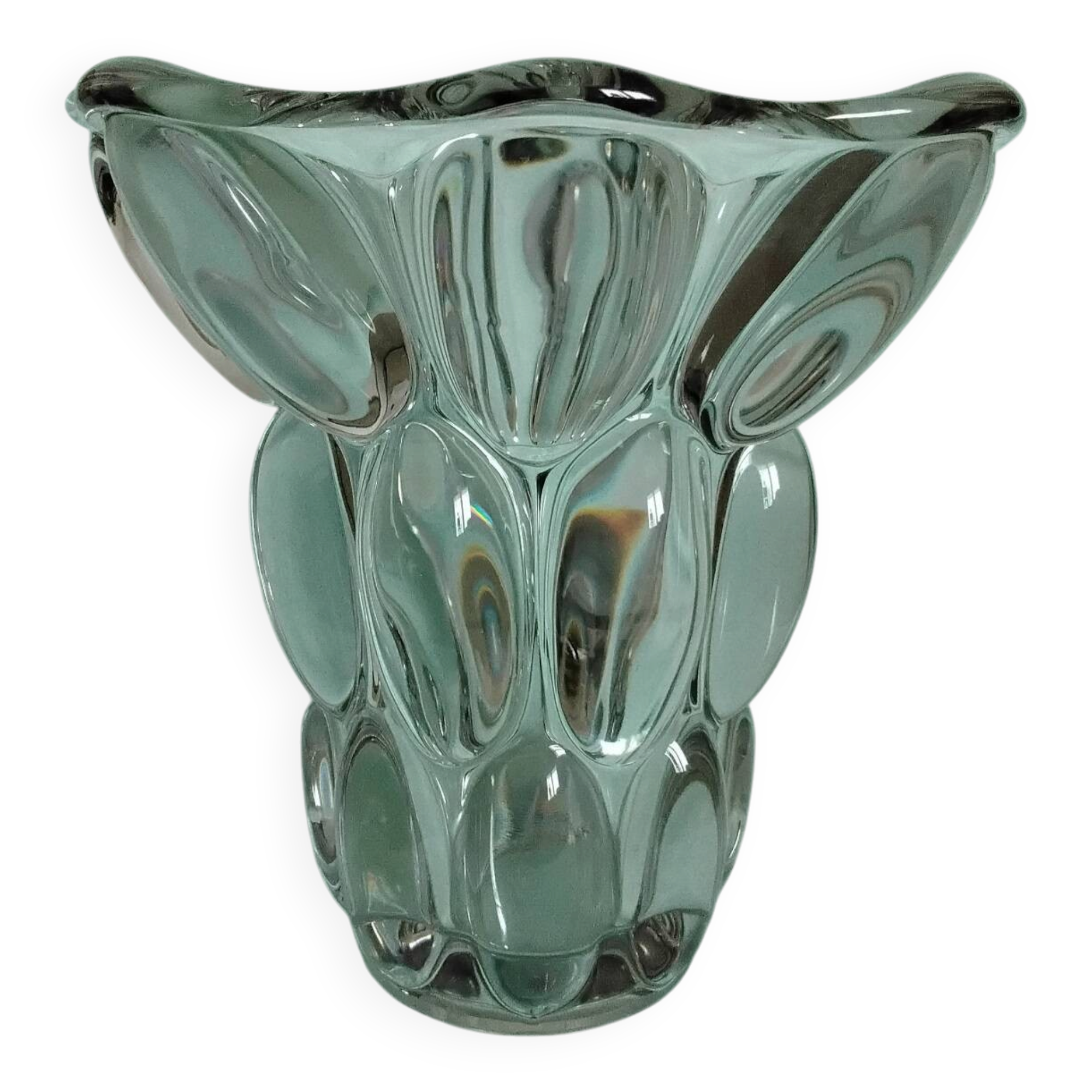Vase en cristal d'Avesn