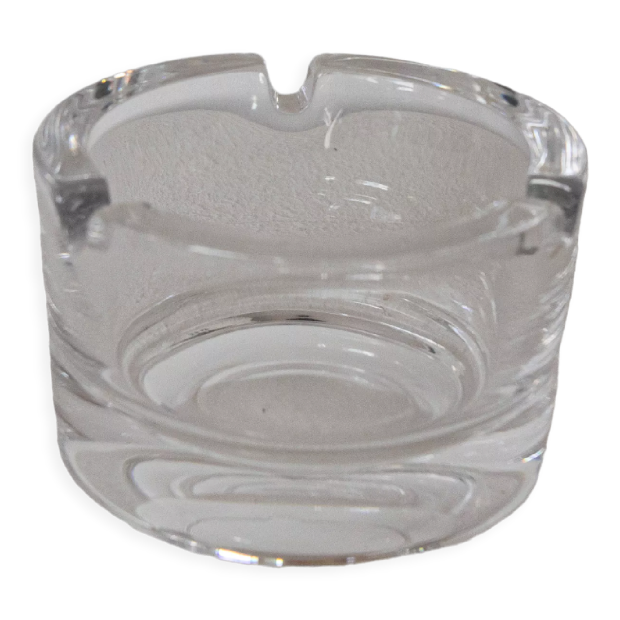 Cendrier en cristal vintage