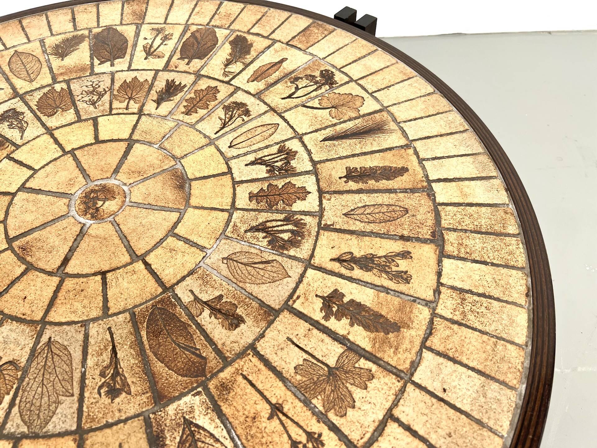 "Les Herbiers" coffee table by Roger Capron