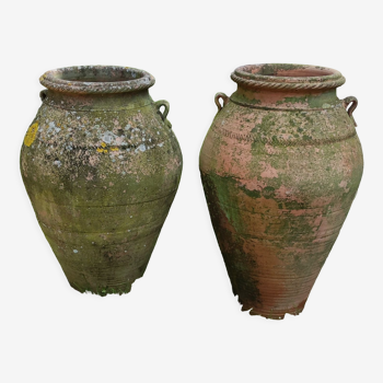 Pair of ancient large jars/pottery