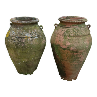 Pair of ancient large jars/pottery