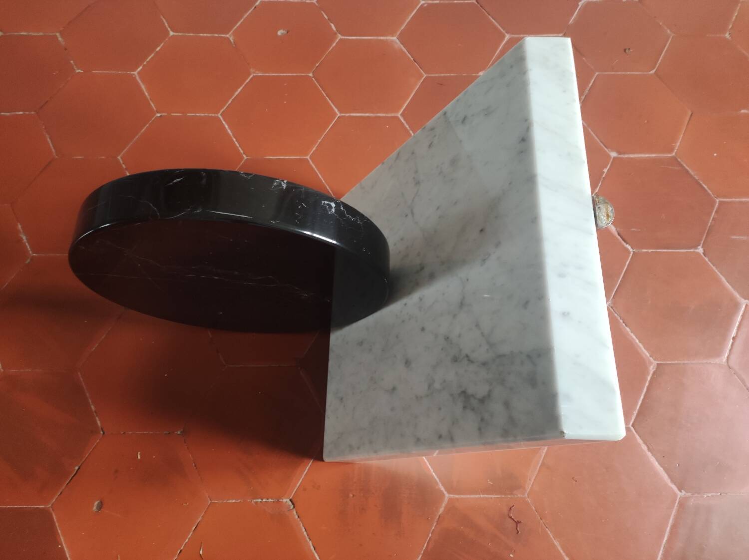 Italian marble coffee table from the 80s