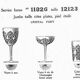 Baccarat juigne 6 crystal wine glasses - 14.5 cm