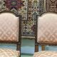 Pair of Louis XVI chairs early 20th in ground beech