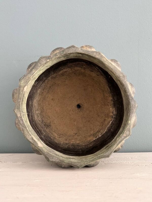 Cache-pot en terre cuite Francesco Figueras 50’s