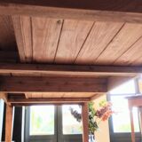 Solid oak farmhouse table 260x100