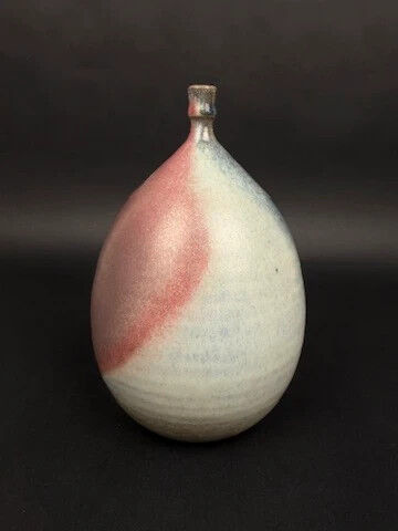 Moonlight stoneware vase, Feu Follet workshop, Penne (Lot-et-Garonne), 20th century