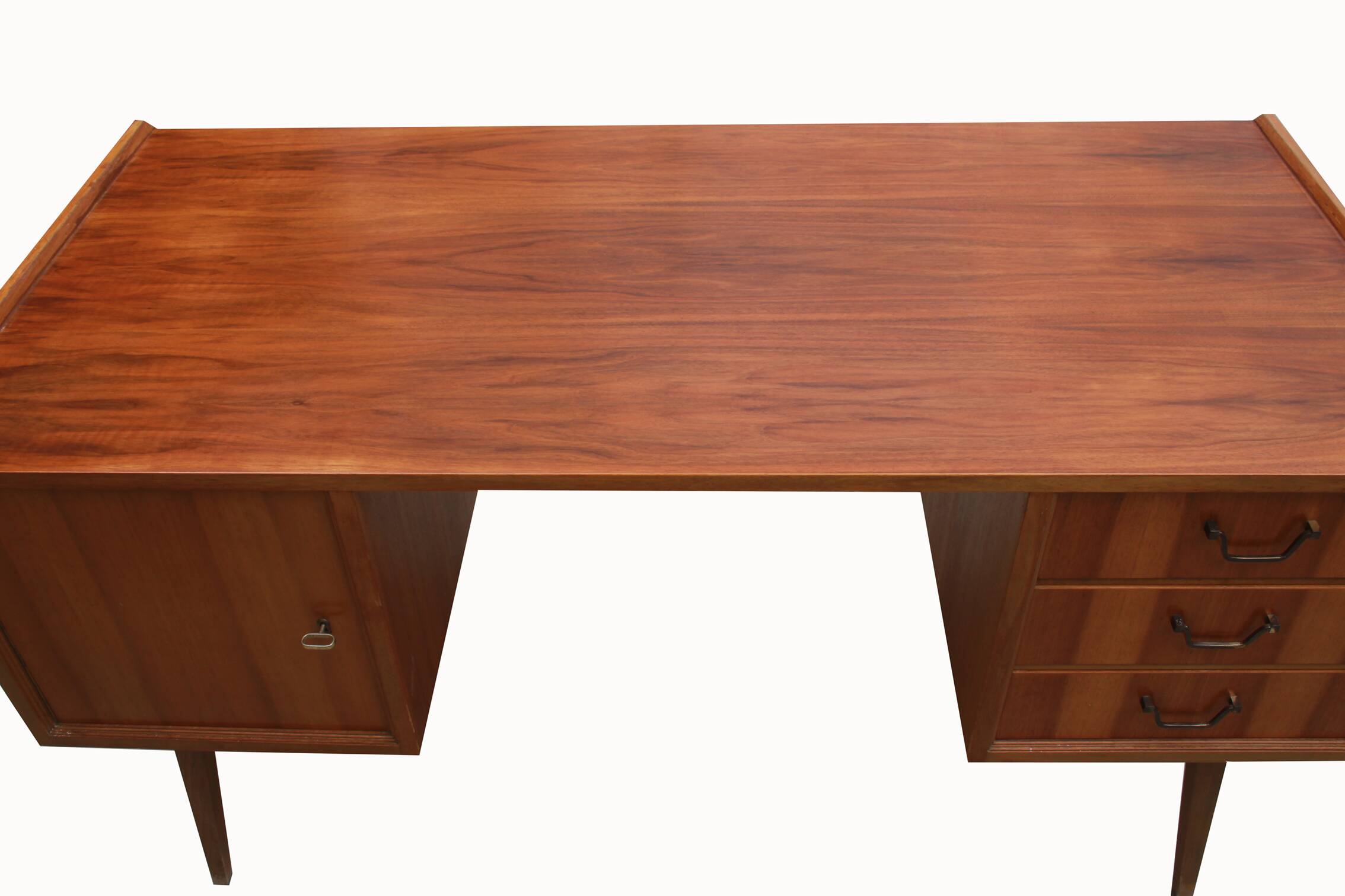 1950s desk in walnut
