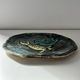 Decorative fish plate signed