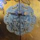 Vintage Chinese cabinet gold leaf / flowers and birds / bohemian