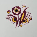 Boch La Louvière 7 assiettes plates