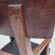 1920-30s, set of 2 armchairs, design after Georges Jacob, carved teak wood.