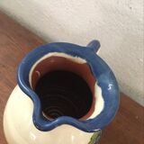 Glazed terracotta pitcher