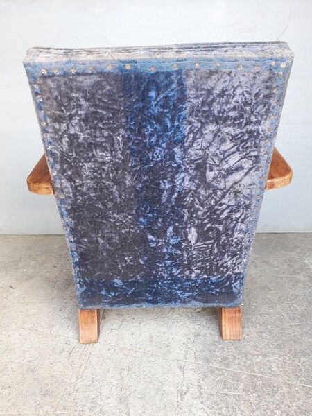 Chair era art deco 1930/40 / toad / club