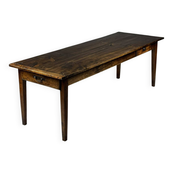 Table à manger antique française 242 cm