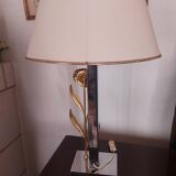 Lampe fleurs de tournesol design années 80's