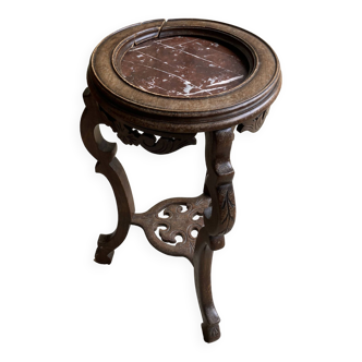Old pedestal table
