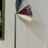 SCE France designer floor lamp chrome metal