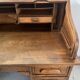 American desk in solid oak, 20th century