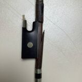 Old violin case with accessories