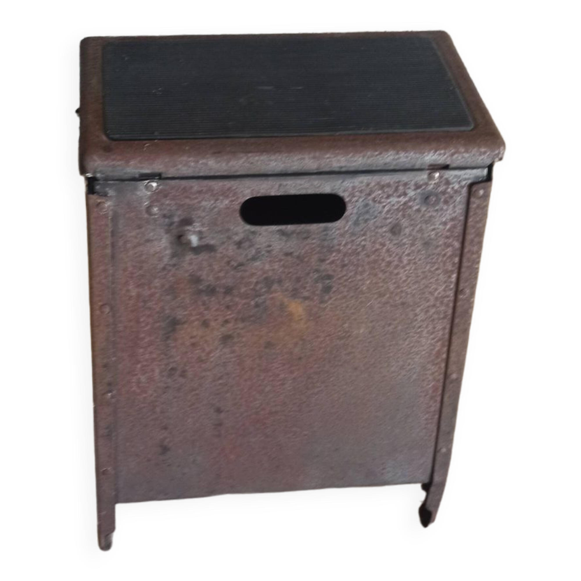 Metal shoe shine furniture